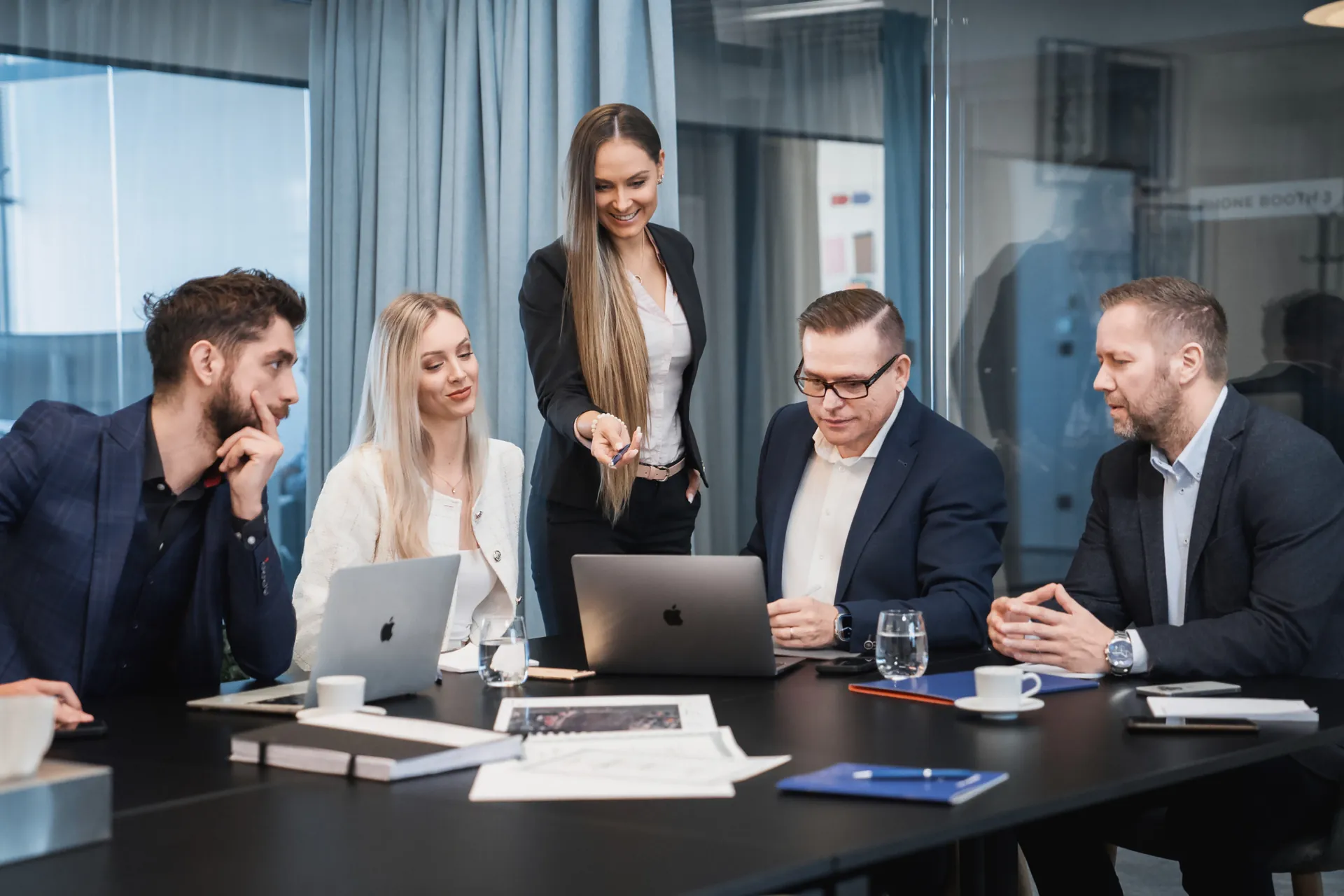 Tým SMV INVEST na jednání